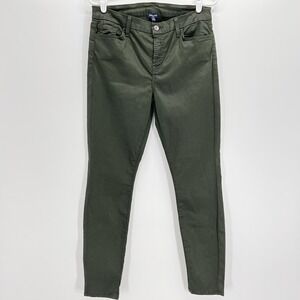 NWT Splendid Women's Green The Ankle Skinny Stretch Jeans Sz 30 Mid Rise $179.00